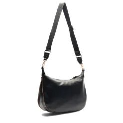 Hobo Bag Large con Tracolla LIU JO Better effetto Bottalato Nero