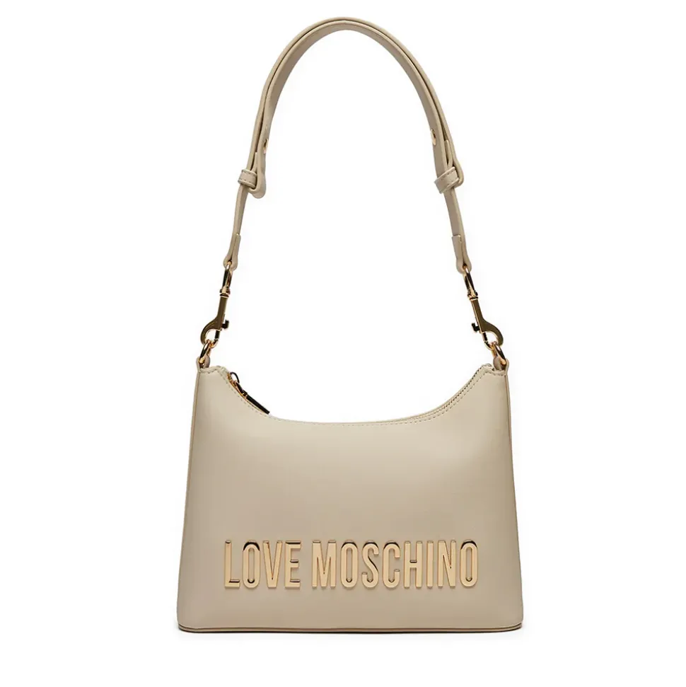 Hobo Bag LOVE MOSCHINO linea Bold Bag Avorio