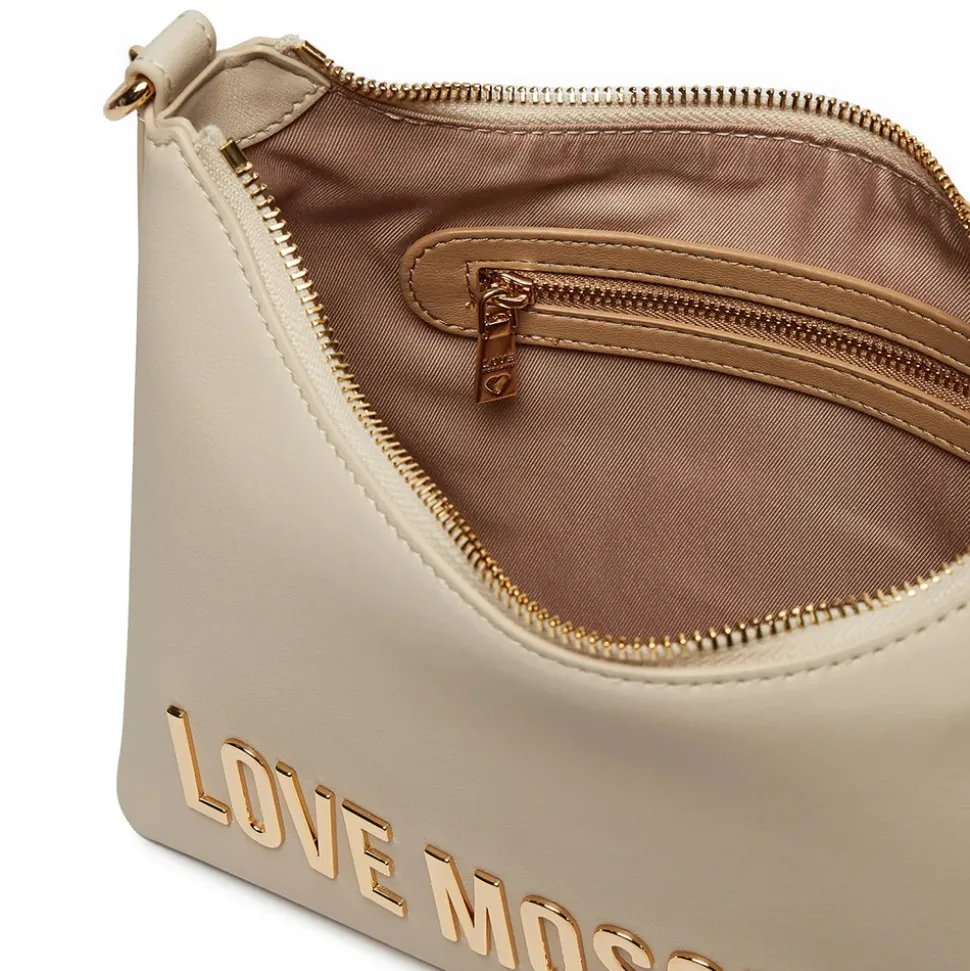 Hobo Bag LOVE MOSCHINO linea Bold Bag Avorio