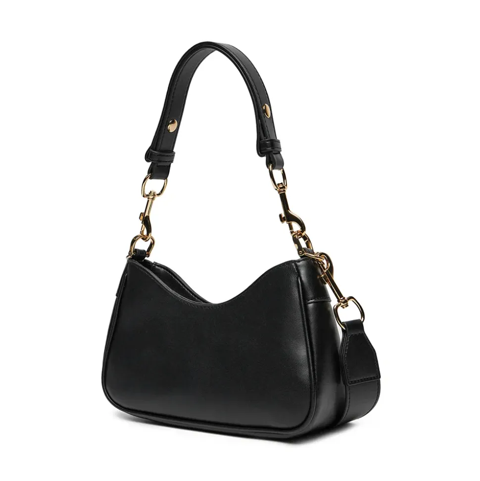 Hobo Bag LOVE MOSCHINO linea Dangling in Pelle Nera