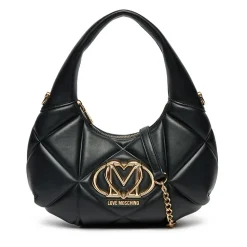 Hobo Bag LOVE MOSCHINO linea Embossed Nero
