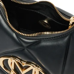 Hobo Bag LOVE MOSCHINO linea Embossed Nero