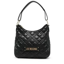 Hobo Bag LOVE MOSCHINO linea Quilted colore Nero