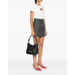 Hobo Bag LOVE MOSCHINO linea Quilted colore Nero