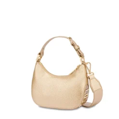 Hobo Bag Small LOVE MOSCHINO linea Giant Logo color Oro
