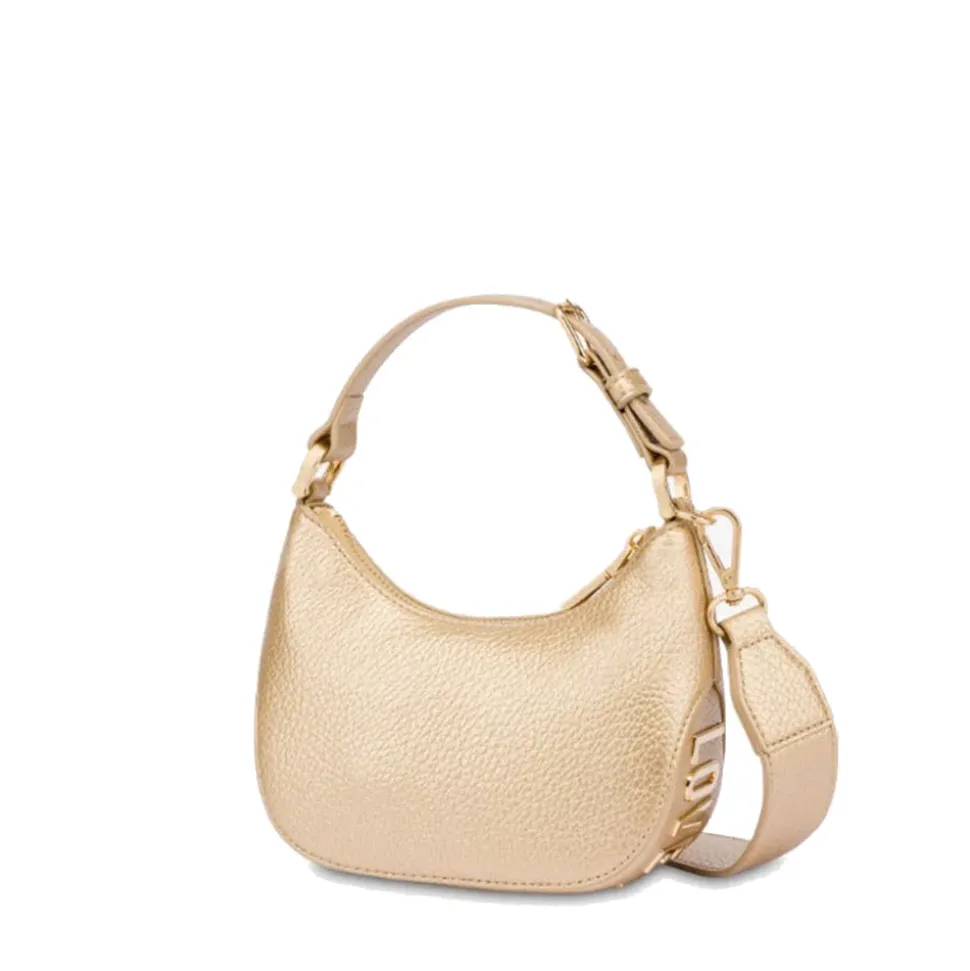 Hobo Bag Small LOVE MOSCHINO linea Giant Logo color Oro