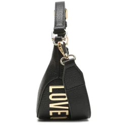Hobo Bag Small LOVE MOSCHINO linea Giant Logo colore Nero