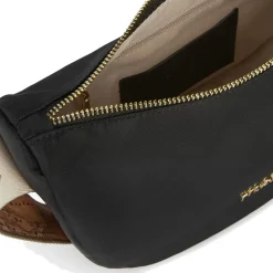 Mezzaluna Piccola a Tracolla 1A Classe Alviero Martini linea Nylon Eco Vibe Nero GZ67