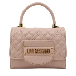 Mini Borsa a Mano LOVE MOSCHINO linea Quilted Tab color Cipria
