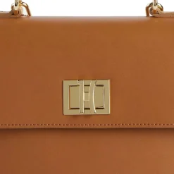 Mini Tote 1A Classe Alviero Martini linea Elegance Coast in Pelle Cuoio LC07