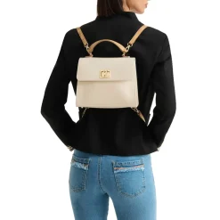 Mini Tote 1A Classe Alviero Martini linea Elegance Coast in Pelle Avorio LC07