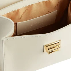 Mini Tote 1A Classe Alviero Martini linea Elegance Coast in Pelle Avorio LC07
