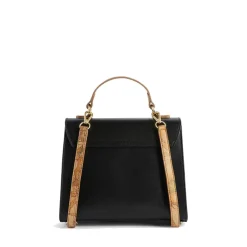 Mini Tote 1A Classe Alviero Martini linea Elegance Coast in Pelle Nera LC07