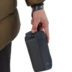 Necessaire Piquadro in Tessuto e Pelle Linea Pulse P16 colore Chevron Grigio - AC2141P16