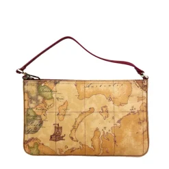 Pochette Donna con Manichetto 1A Classe Alviero Martini linea 3D Geo colore Geo Classic e Rosso PN71