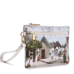 Pochette Donna con Zip Y NOT YES-342 Stampa Alice in Trulli