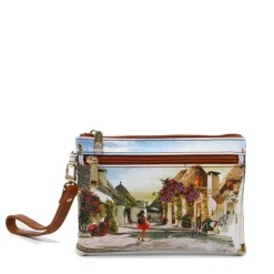 Pochette Donna con Zip Y NOT YES-342 Stampa Trullissima