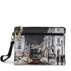 Pochette Media Donna con Zip Y NOT YES-343 London By Night