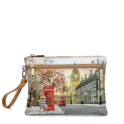 Pochette Media Donna con Zip Y NOT YES-343 English Rose