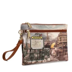 Pochette Media Donna con Zip Y NOT YES-343 Metrò Paris