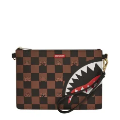 Pochette SPRAYGROUND stampa Peeking Character Check