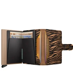 Porta Carte con Clip SECRID Miniwallet Zebra Beige con RFID