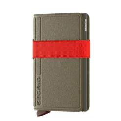 Porta Carte SECRID linea Liba colore Green Orange con RFID