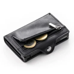 Portacarte KOMPAT linea Kompat S con RFID Colore Marrone Caffè