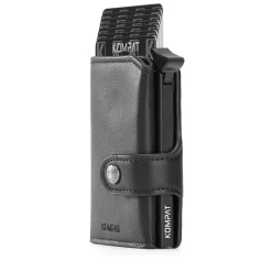 Portacarte KOMPAT linea Kompat X con RFID Colore Nero Carbon