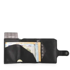 Portacarte KOMPAT linea Kompat X con RFID Colore Nero Carbon