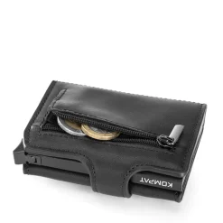 Portacarte KOMPAT linea Kompat X con RFID Colore Nero Carbon
