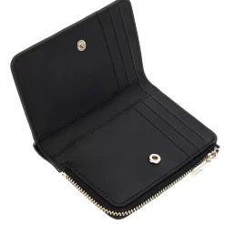 Portacarte Piccolo GUESS Chiuso con Clip Linea Laurel Colore Coal Logo