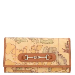 Portafoglio Donna con Bottone 1A Classe Alviero Martini stampa Geo Classic W072