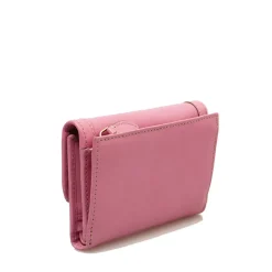 Portafoglio Donna con Bottone THE BRIDGE linea Bettina in Pelle Rosa Lipstick