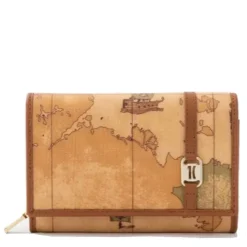 Portafoglio Donna Piccolo con Bottone 1A Classe Alviero Martini stampa Geo Classic W074