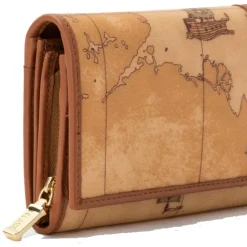 Portafoglio Donna Piccolo con Bottone 1A Classe Alviero Martini stampa Geo Classic W074