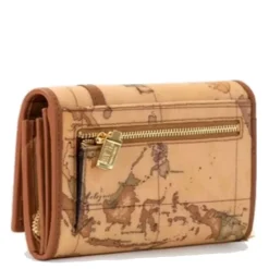 Portafoglio Donna Piccolo con Bottone 1A Classe Alviero Martini stampa Geo Classic W074