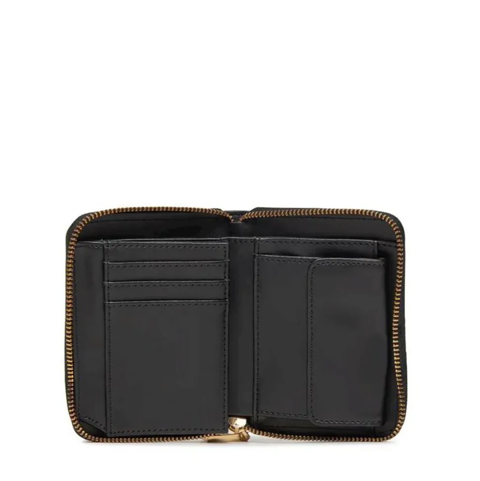 Portafoglio Donna Piccolo Zip Around LOVE MOSCHINO linea Bold Love Nero