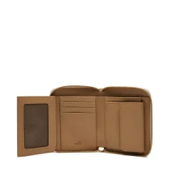 Portafoglio Donna Piccolo Zip Around LOVE MOSCHINO linea Bold Love Avorio