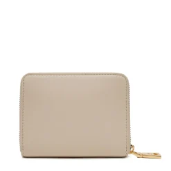Portafoglio Donna Piccolo Zip Around LOVE MOSCHINO linea Bold Love Avorio
