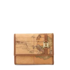 Portafoglio Donna Piccolo con Bottone 1A Classe Alviero Martini stampa Geo Classic W078