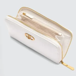 Portafoglio Donna Zip Around LIU JO Better La Puffy Off White