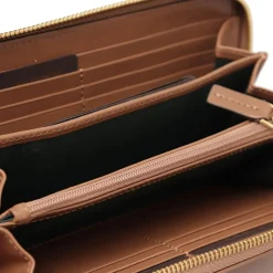 Portafoglio Donna Zip Around THE BRIDGE linea Story in Pelle Beige