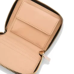 Portafoglio Piccolo GUESS Chiuso con Zip Linea Laurel Colore Mocha Logo