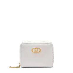 Portafoglio Piccolo Zip Around LIU JO Better La Puffy Off White