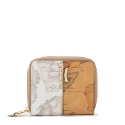 Portafoglio Piccolo Zip Around 1A Classe Alviero Martini linea Geo Mix PO62