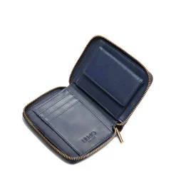 Portafoglio Piccolo Zip Around LIU JO in Denim Jacquard colore Blue Denim