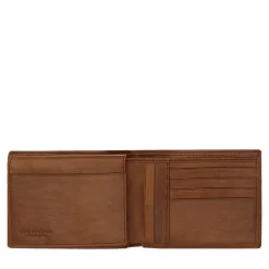 Portafoglio Uomo con Pattina THE BRIDGE linea Story in Pelle Marrone