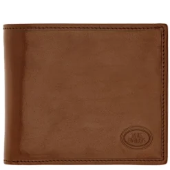 Portafoglio Uomo con Pattina e Portamonete THE BRIDGE In Pelle Marrone linea Story 01426601