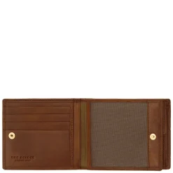 Portafoglio Uomo con Pattina e Portamonete THE BRIDGE In Pelle Marrone linea Story 01426601